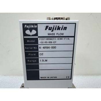 Fujikin FCST1005MZFC-4CW1-F1.5L-O2-R5-006-EP T1000M O2 1.5LM MFC